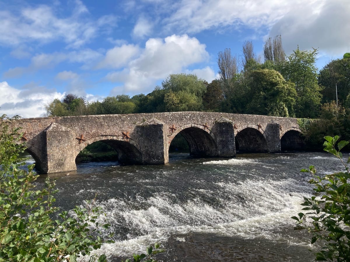 Talking To Art Garfunkel About Books On A Bridge In South West England